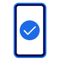 Phone checkmark